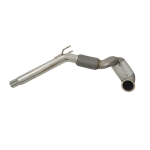 Collecteur d'échappement de haute qualité avec pare-chaleur pour VW <span class=keywords><strong>Golf</strong></span> <span class=keywords><strong>7</strong></span> <span class=keywords><strong>GTI</strong></span> <span class=keywords><strong>7</strong></span>.5 <span class=keywords><strong>GTI</strong></span> 8GTI 304 en acier inoxydable Collecteur d'échappement catalytique - Product Image 3