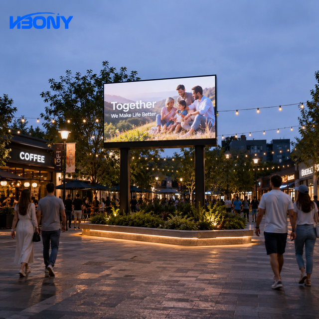 High Protection IP65 P10 Outdoor Fixed LED Display Waterproof 7000nits Advertising Billboard for Commercial Building Video Wall