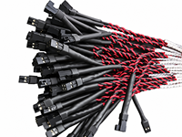 Câble de raccordement personnalisé OEM avec connecteurs JST Molex TE SH GH ZH PH XH, pas de 0.8, 1.0, 1.25, 2, 2.54 mm, 2, 3, 4, 5, 6, 8, 10, 12, 14, 20, 30, 40 broches
