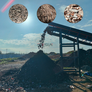 Línea Automática de Clasificación de Residuos Excavados en Vertederos, Equipo de Separación de Humus, Suelo, Plástico y Metal para Residuos de Vertederos - Product Image 1