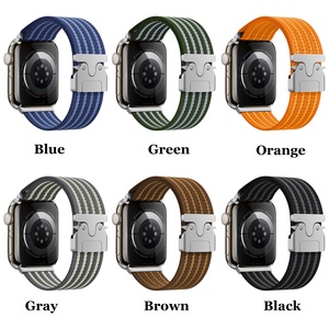 สายนาฬิกาไนลอน ALPINE Watch สำหรับแอปเปิ้ล WATCH S10 42mm 46mm/ 8 7 6 5 4 3 2 1 SE กำไลข้อมือร่มชูชีพ - Product Image 2