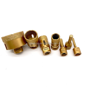 Punta Diamantata per Carotaggio PANGO PVDB ad Alte Prestazioni, Brasata Sottovuoto, 6mm-150mm, per Foratura Oro/Argento, Vendita all'Ingrosso - Product Image 5