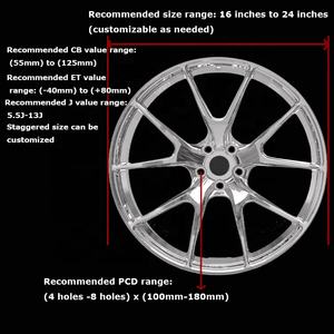 Jantes Sur Mesure ZW Forgées Concaves Chrome Argent 5x120 18 19 20 21 22 Pouces Pour <span class=keywords><strong>BMW</strong></span> E60 G30 M5 F10 M4 E39 G20 E46 E36 F30 - Product Image 3