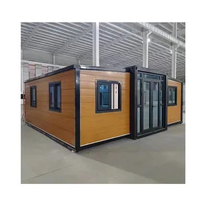 niedriger preis leichtes stahl-fertigcontainer-büro modulares flachpaket-containerhaus lagerung demontierbares containerhaus 20 fuß 40 fuß