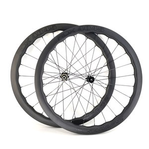 Set di Ruote Ondulate Soarrocs RDX4045 per <span class=keywords><strong>Bici</strong></span> <span class=keywords><strong>da</strong></span> Strada, 28mm di Larghezza, Ruote in Carbonio Tubeless 700C, Cerchio Ondulato, Mozzo a Cricchetto 36T, Super Leggero 1300g - Product Image 1