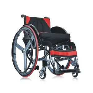 残疾人医院老年休闲成人轮椅自走式轮椅便携式折叠式残疾人老年人