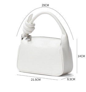 Manufacturer customized logo women's <b>bag</b> mini handbag Pu oil wax leather women's <b>bag</b> - Product Image 5