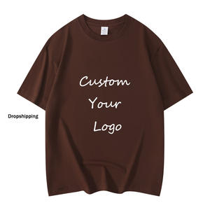 Camiseta de Poliéster y Algodón con Logotipo Digital Serigrafiado Personalizado al por Mayor 2026, Camiseta de Talla Grande para Hombre - Product Image 5