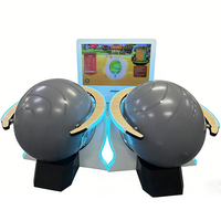 Máquina de Juego Interactiva Personalizada al por Mayor con Pelota Suiza para Niños, para Parques Infantiles Interiores, con Pantalla LCD y Juegos Multijugador