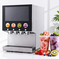 Fabrieksdirect fruitconcentraat sapdispenser commerciële sapdispenser aangepaste logo & smaak stickers 220V
