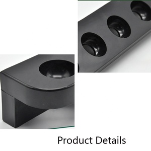 Support <span class=keywords><strong>mural</strong></span> économique en plastique noir pour queues de <span class=keywords><strong>billard</strong></span>, sans 6 vis, portable et léger, pour queues de <span class=keywords><strong>billard</strong></span> à neuf boules - Product Image 5