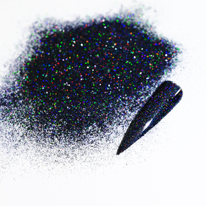10g Poudre de <span class=keywords><strong>Sucre</strong></span> Noir Brillante pour Ongles, Paillettes Fines Colorées <span class=keywords><strong>Effet</strong></span> Bonbon, Pigment pour Décoration d'Ongles DIY <span class=keywords><strong>Effet</strong></span> <span class=keywords><strong>Sucre</strong></span> Noir - Product Image 4