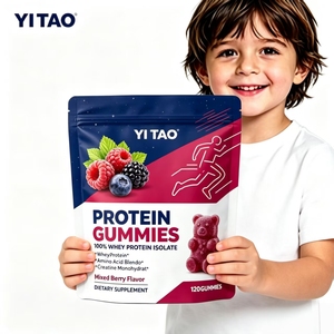 Gummies protéinés pour enfants en marque blanche OEM/ODM, 120 unités – Restaure l'énergie musculaire, améliore les performances sportives et renforce l'immunité - Product Image 5