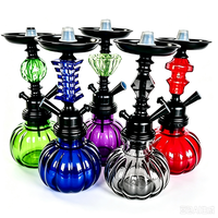 Chichas arabes compactes en métal, économiques, type « Baby Hookah Shisha »