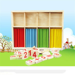 Rompecabezas <span class=keywords><strong>de</strong></span> aprendizaje <span class=keywords><strong>de</strong></span> <span class=keywords><strong>madera</strong></span> educativos <span class=keywords><strong>de</strong></span> matemáticas, juegos <span class=keywords><strong>de</strong></span> conteo <span class=keywords><strong>de</strong></span> números para bebés, juguetes didácticos para niños y niñas - Product Image 3