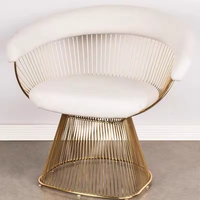 Chaise de salle à manger moderne de luxe en velours noir réglable avec pieds en métal pour la maison, le salon