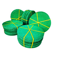 Roue de polissage en métal en sisal et tissu 300mm 400mm d'épaisseur Roue de polissage en sisal de polissage personnalisée en acier inoxydable