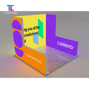 Exposición de TianLang, muchos tipos personalizados de feria comercial, caja de luz de tela de tensión retroiluminada, pantalla de stand de 10x10 - Product Image 5