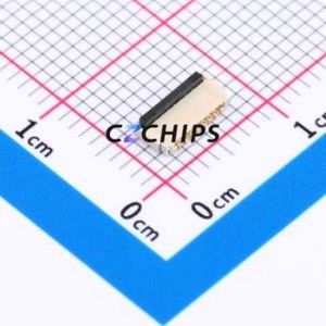FPC-0.3HF-15PWBH10 FFC/FPC Connector SMD,P=0.3mm,Horizontal Mount Connector Flip Cover Type Double Side Contact / Top Bottom - Product Image 1