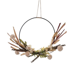 Guirlande de fleurs artificielles Meiyi en tissu tissé plastique, décoration murale pour la maison, bouquet de mariage CF01239 - Product Image 5
