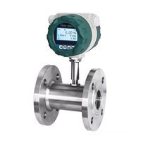 Débitmètre à turbine LWGY LCD numérique en acier inoxydable DN15-3000, moniteur de débit haute précision pour eau/huile diesel OEM