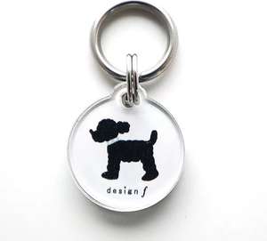 Llavero con etiqueta de resina epoxi NFC personalizado 13,56 MHz RFID para <span class=keywords><strong>Google</strong></span> Review Social Media Sharing con PVC Metal Silicona PET Material - Product Image 1