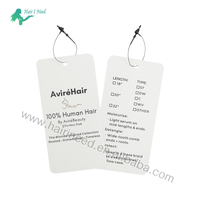 Étiquettes suspendues personnalisées avec logo, coins arrondis, pour extensions de cheveux, perruques, vêtements, étiquettes en papier personnalisables, étiquettes suspendues de luxe
