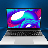 Nouvel ordinateur portable en métal ultra-fin de 15,6 pouces FHD, Intel Core I7 4500U, double Windows 10 Office, 8 Go de DDR3, 2 To de SSD, clavier rétroéclairé