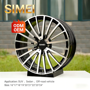 Jantes forgées SIMEI 5x112 5x114.3 5 trous 16 17 18 19 en alliage d'aluminium aéronautique pour voitures particulières et <span class=keywords><strong>SUV</strong></span>, compatibles <span class=keywords><strong>Ferrari</strong></span> Porsche - Product Image 1