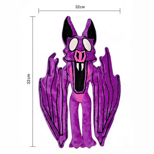 Peluche <span class=keywords><strong>de</strong></span> Murciélago Morado con Logotipo Personalizado, 99 Noches <span class=keywords><strong>en</strong></span> <span class=keywords><strong>el</strong></span> <span class=keywords><strong>Bosque</strong></span>, Muñecos <span class=keywords><strong>de</strong></span> Peluche <span class=keywords><strong>de</strong></span> Animales del <span class=keywords><strong>Bosque</strong></span>, Almohada Suave <span class=keywords><strong>de</strong></span> Dibujos Animados, Venta al por Mayor <span class=keywords><strong>de</strong></span> Fábrica - Product Image 3