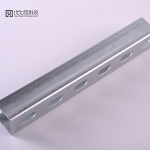 Canalina a U in Acciaio Zincato per Edilizia, Materiale da Costruzione Monocanale - Product Image 4