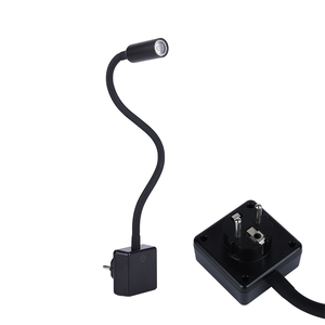 Moderna <span class=keywords><strong>lampada</strong></span> <span class=keywords><strong>da</strong></span> <span class=keywords><strong>parete</strong></span> a LED <span class=keywords><strong>da</strong></span> 4W dimmerabile Plug In <span class=keywords><strong>lampada</strong></span> <span class=keywords><strong>da</strong></span> lettura <span class=keywords><strong>da</strong></span> comodino interruttore tattile a collo d'oca flessibile per Hotel - Product Image 6