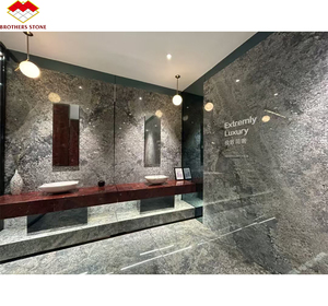 Precio al por mayor Piedra española Natural Allen Color <span class=keywords><strong>azul</strong></span> Mármol para panel de pared Mesa de comedor - Product Image 3