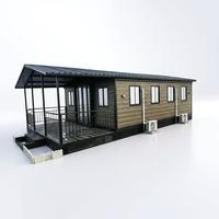 Offre Spéciale : Maison Conteneur Extensible et Respirante de 40 pieds avec 74 m² de surface habitable, 2 Chambres, Idéale pour Villa Extérieure, Installation Rapide