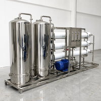 Système de traitement d'eau ultrapure par osmose inverse EDI RO industriel, productivité de 5000 L/heure, garantie 1 an, pour l'électronique semi-conductrice