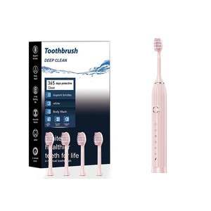 OEM Rechargeable Automatic Sonic Toothbrush with Soft Bristles IPX7 <b>Waterproof</b> for Adult Dental Care Deep Cleansing Oral Care - Product Image 2