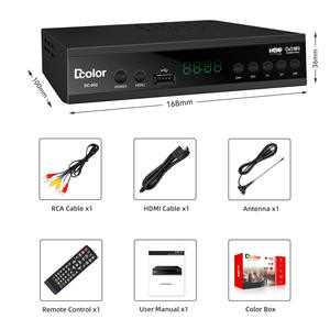 Receptor <span class=keywords><strong>TDT</strong></span> para Colombia y Panamá con Procesador de Cuatro Núcleos, 1080p HD, WiFi para EPG - En Stock - Product Image 4