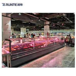 Réfrigérateur de présentation de poulet pour supermarché, vitrine commerciale pour viande fraîche - Product Image 2