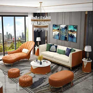 Fornitore diretto della fabbrica divano componibile moderno soggiorno set di mobili