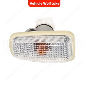 Feu de position latéral clignotant ambre pour Peugeot 106 306 1996-2003, en ABS, pour pare-chocs avant - Product Image 4