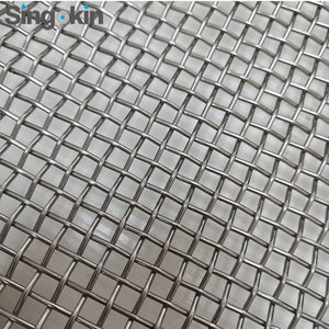 2Mm Lưới Thép Không Gỉ Crimped Wire Mesh Nấu Ăn Ss Thép Trung Gian Uốn Dây Lưới Sóng Lưới - Product Image 5