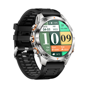 Reloj Inteligente Deportivo para Hombre DF KT80 con Linterna, Monitor de Ritmo Cardíaco, Llamadas, Resistente al Agua, Rastreador de Fitness, Reloj Inteligente 2025 - Product Image 4