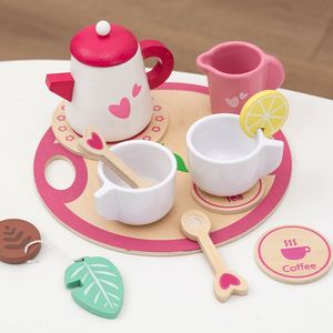 Juego de Cafetera de Madera con Certificación CPC CE, Juego de Imitación Educativo Temprano, Interacción, Abundantes Accesorios, Juguetes Gemma para Niños - Product Image 2