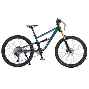 Bicicleta de <span class=keywords><strong>Montaña</strong></span> de Alta Calidad con 21 Velocidades, Frenos de Disco de Aleación de Aluminio, Suspensión Delantera/Trasera, Amortiguación Completa, <span class=keywords><strong>Ruedas</strong></span> de <span class=keywords><strong>26</strong></span> Pulgadas, 150 kg - Product Image 1