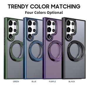 เคสโทรศัพท์เนื้อด้านสำหรับ Samsung Galaxy S24ขาตั้งแบบแม่เหล็กที่กำหนดเองได้อย่างยอดเยี่ยม Myc8283 Laudtec - Product Image 2