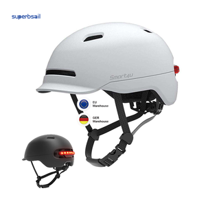 Superbsail SH50 Intelligent Cycling Bicycle Helmet Waterproof LED Light Scooter Accessories for Men Women Kids Smart4u <strong>Plastic</strong> - Product Image 1