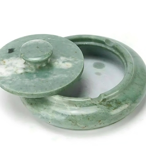 Cenicero de Mármol Negro Pulido Stonekocc con Tapa, Accesorio de Alta Gama para Fumadores, para Espacios de Lujo en Hoteles - Product Image 6
