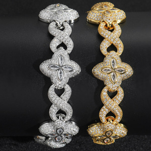 Женский браслет с кристаллами - Product Image 1