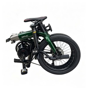 Bicicleta Plegable de 20 Pulgadas con Cuadro de Fibra de Carbono, Frenos de Disco, 7 Velocidades, Bicicleta Urbana Portátil para Adultos - Product Image 2