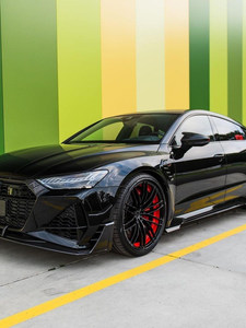 Jantes forgées en alliage RGW <span class=keywords><strong>Abt</strong></span> <span class=keywords><strong>Audi</strong></span> RS7 Deep Concave 19-26 pouces personnalisées noires Sportback Y-spoke Nouvelles jantes OEM RS4 RS5 A3A4A5A6 - Product Image 2